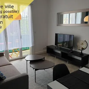 Cosmao - Grand 2 Pièces Moderne&cosy Proche De La Gare Et Du Centre Lorient